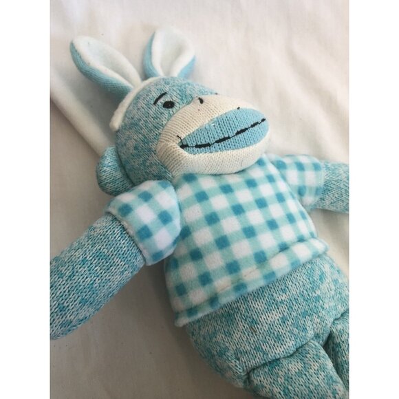 Dan Dee Sock Monkey Valentines Day Easter Stuffed Toy Animal Lot of 3 - Picture 7 of 7